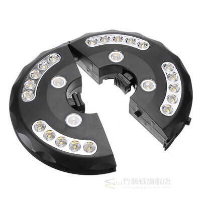 24 LEDs Parasol Lamp Outdoor Patio Umbrella Light for Garden