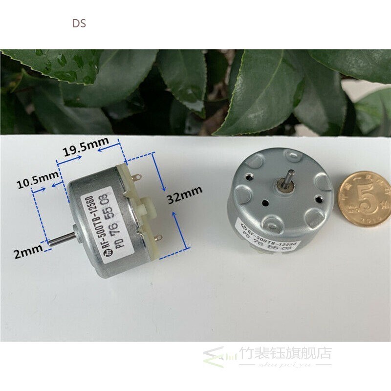Original MABUCHI RF-500TB-12560 DC 4V-14V 12V 5500RPM 32mm R