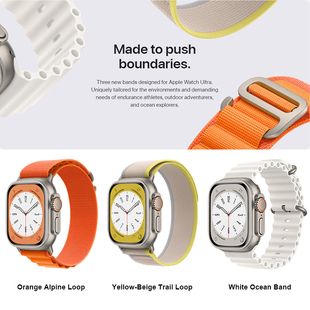 Alpine Loop strap For apple watch bands 49mm 44mm 40mm 45mm