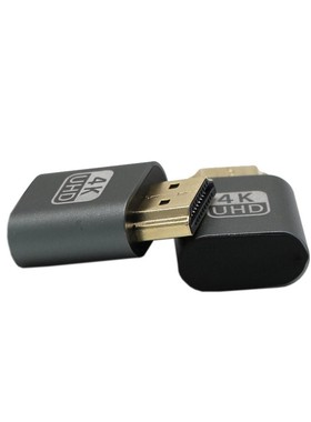 4K HDMI Virtual Displayeat Dummy Plug Display Emulator Conne