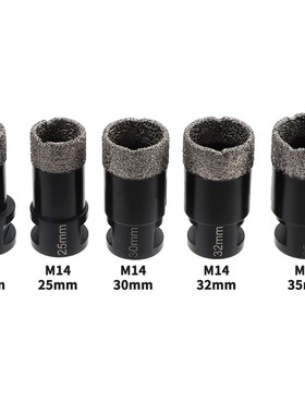1pc Vacuum Brazed Diamond Dry Drilling Drill Bits M14 Thread