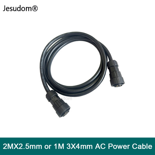 2MX2.5mm or 1M 3X4mm AC Power Cord for WVC 1200W 600W Micro