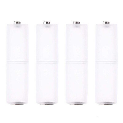 4Pcs Cell Battery Box Converter AAA to AA Size Batteries