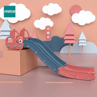 儿童室内多功能滑滑梯宝宝家用床边滑道家中游乐礼品床沿滑梯
