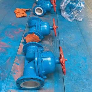 G41F46衬氟隔膜阀 欣弘阀门 法兰不锈钢耐酸性化工对夹