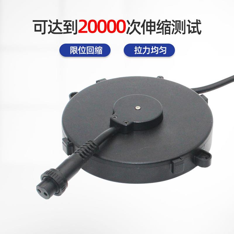 厂家自动收缩收线器移动电缆盘 线缆盘空盘线轴器 小型卷线盘装置