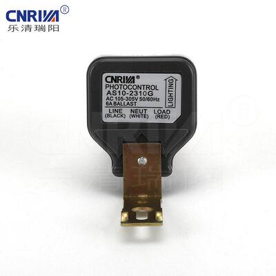 厂家供应AS10-2310G 防雨型光控开关 接线式路灯光控开关
