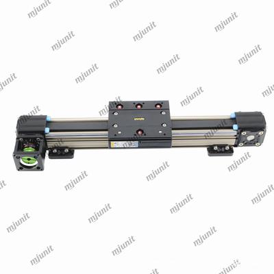 mjunit电子原件位移往复同步带滑台模组直线移动总长行程伺服搬运