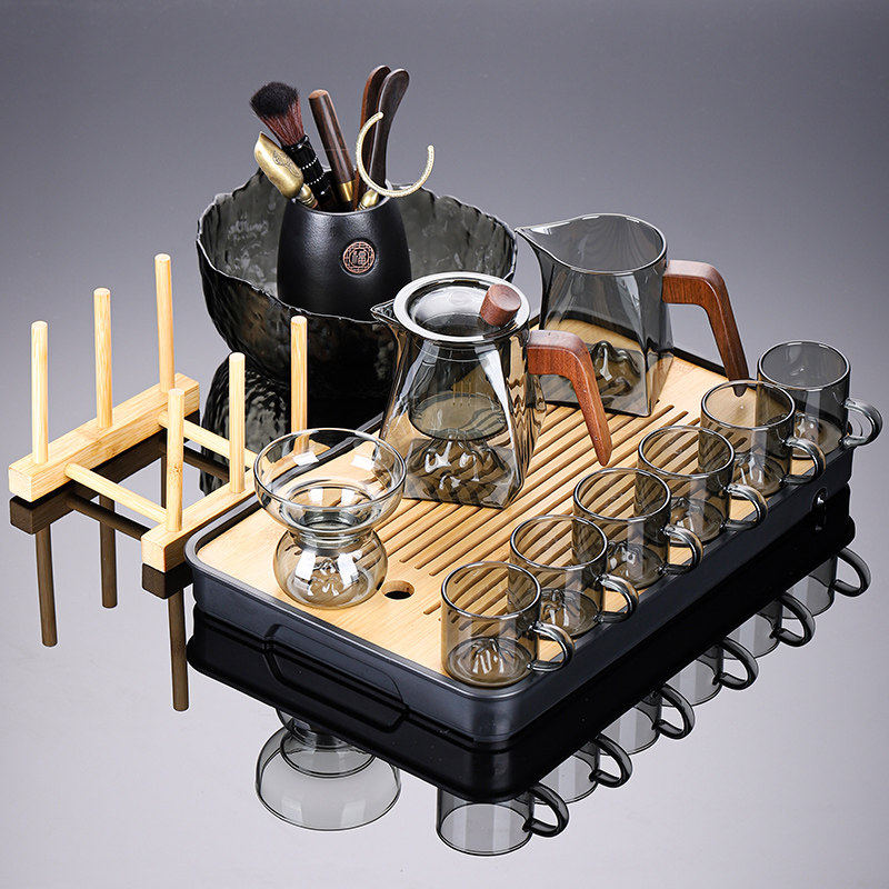 2026新款加厚玻璃茶具家用轻奢高端套装办公茶具功夫茶壶节日礼品