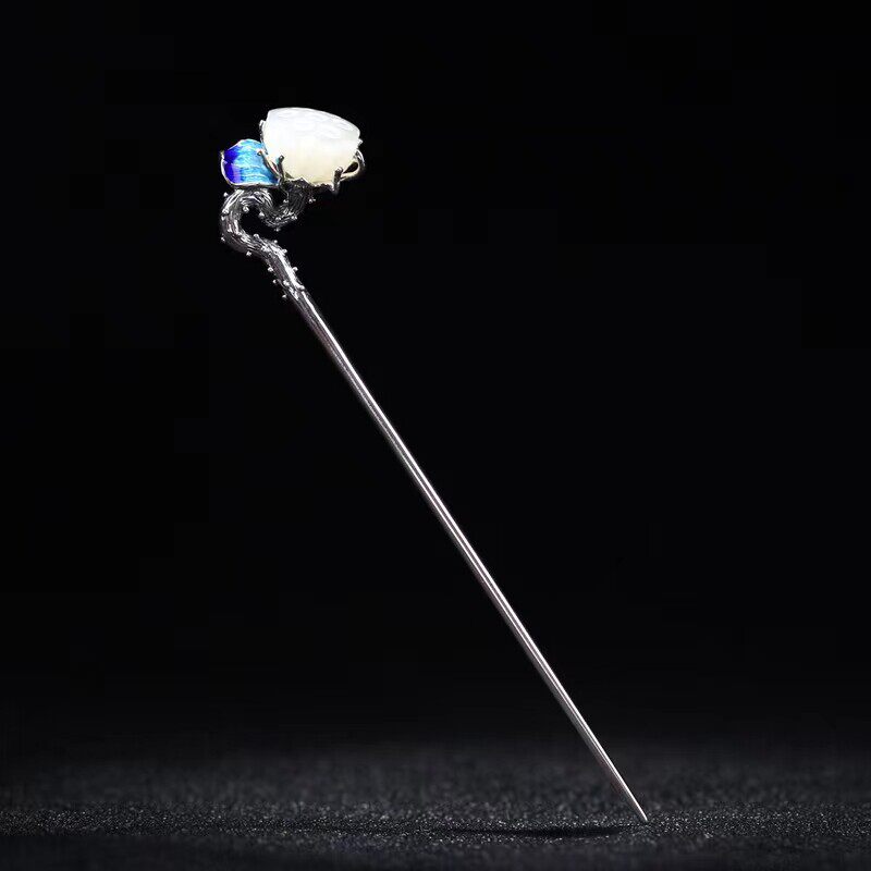 莲心簪子女古风发簪高级