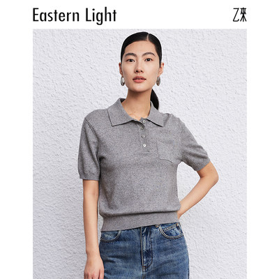 EasternLight/乙来羊绒针织衫