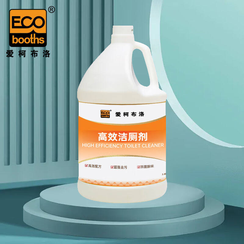 爱柯布洛高效洁厕剂3.8L（4瓶）洁厕液洁厕灵马桶厕所清洁剂酒店