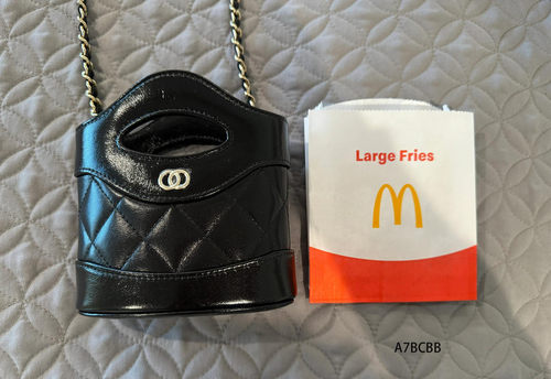 24s新款小香mini 31bag nano薯条包C家菱格链条单肩斜挎小废包女