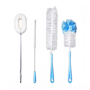 刷细口瓶刷加长柄清洗窄小瓶口杯刷清洁奶瓶刷红酒瓶玻璃瓶的刷子