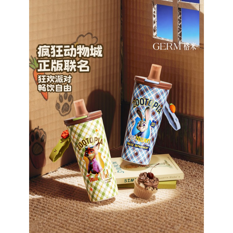 germ疯狂动物城联名朱迪保温杯