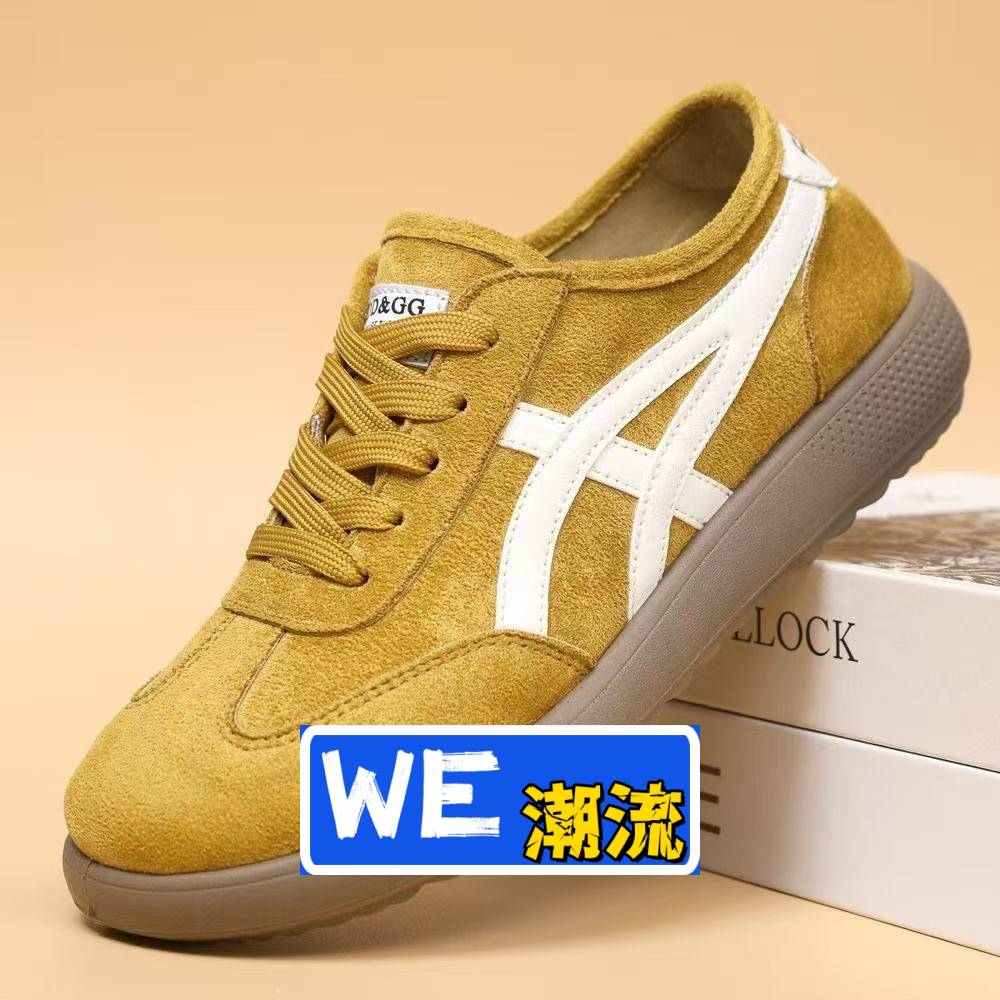 瑞安市名匡鞋业春秋德训女鞋复古女士运动鞋潮流百搭女休闲板鞋轻