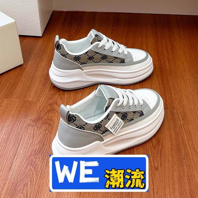 晋江雅望鞋服薄款系带女鞋厚底休闲运动板鞋网面透气小白女鞋新款,女鞋,时尚休闲鞋,淘宝优惠券,粉丝福利购,淘宝优惠卷