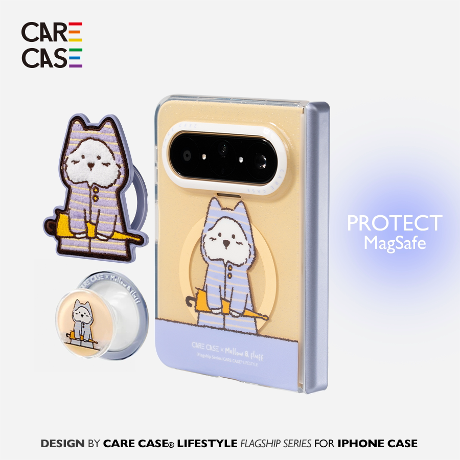 CARECASEmellow雨伞华为磁吸壳图片