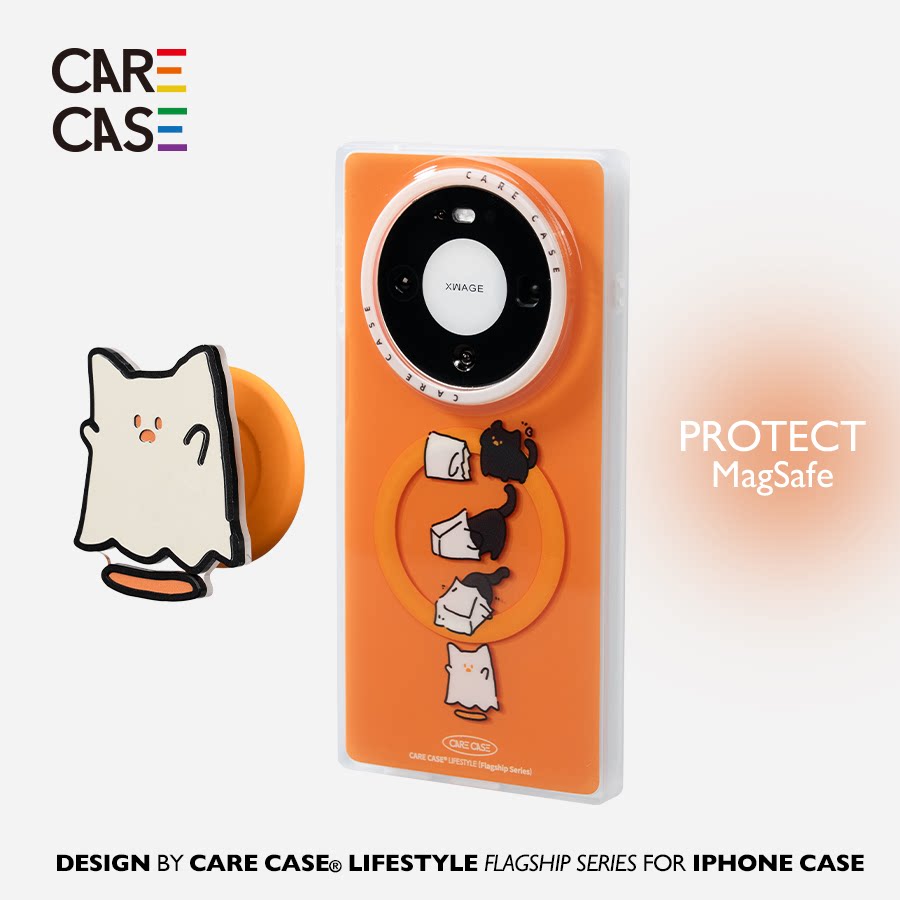 CARECASE装扮小鬼猫咪手机壳图片