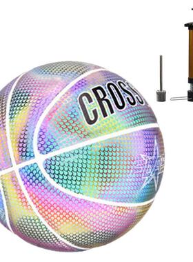 Holographic Reflective Basketball Ball Wear-Resistant