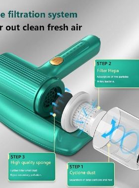 Wireless Mite Removal Rechargeable Household UV Vacuum Dust
