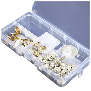 45x 5/8 inch copper Canvas Fabric Snap Cover Button & So