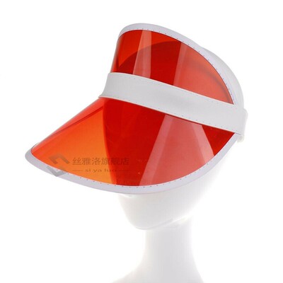 Sun Hats for Wo PVC Protection Visor Cap Beach Headband Hat