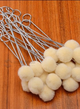 20pcs 12.5cm DIY Leathercraft Wool Leather Dye Dauber Finish