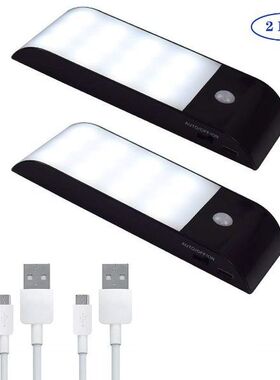 LED Motion PIR Sensor Light Cupboard Wardrobe Bed Lamp 12 LE