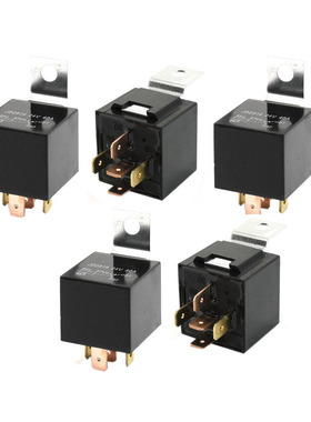 5 Pcs Vehicle Car Auto Relay Switch Power 5-Pin 24 Volts 40