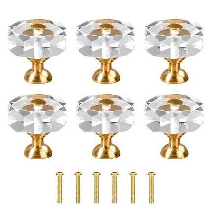 6pcs Pull Handle Furniture Hardware Kitchen Home Decor Door