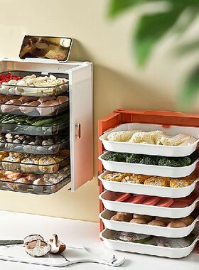 Kitchen Preparation Plate Organizer 6-Layer Cooking Dishes
