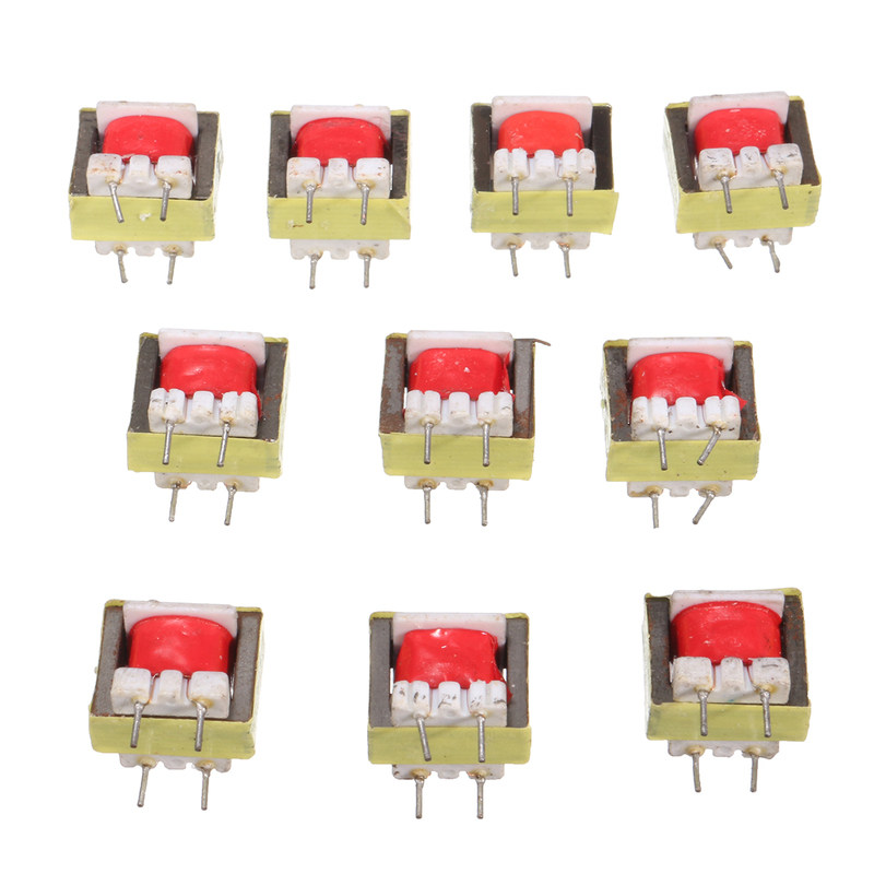 10pcs 1300 : 8 ohm audio transformer ee14 transformateur aud