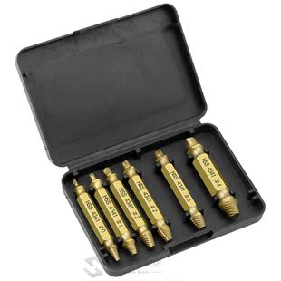 6 in 1 Screw Remover Damaged Screwdriver Set Broken Bolt Scr