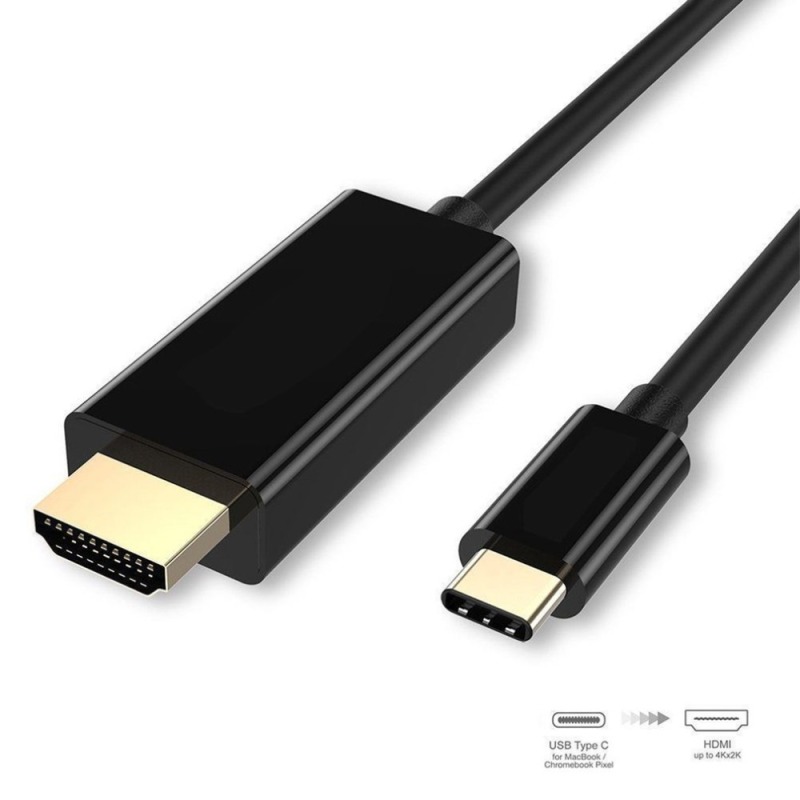 Type C USB-C to HDMI Cable HD Video Converter 6FT USB 3.1 Fa