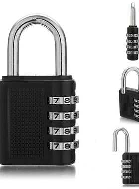 4 Digit Combination Padlock Number Luggage Travel Code Lock