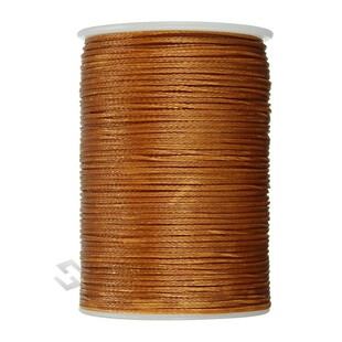 1PC 78 Meter 0.8mm Leather Waxed Thread Cord DIY Hand Polyes