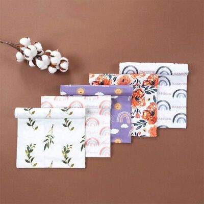 3 Pcs Newborn Swaddle Wrap Sleeping Bag Hat Set Baby