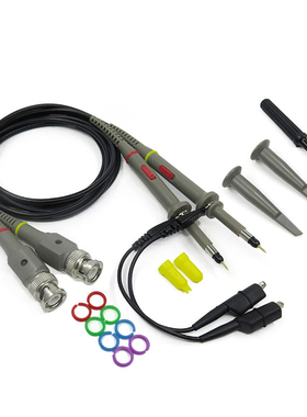 2pcs BNC Oscilloscope Probes P6100 100MHz Scope Analyzer All