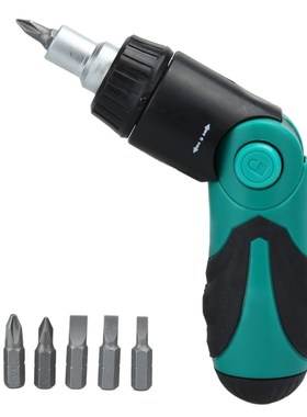 6 in 1 Pro's Kit SD9817 Multifunctional Ratchet Set para