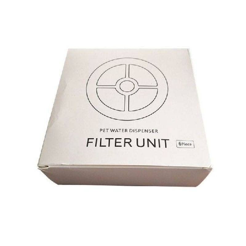 6x Pet Water Fountain Replacement Dispenser Activated