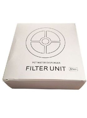6x Pet Water Fountain Replacement Dispenser Activated