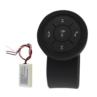 Universal 7-Key Car Auto Radio Remote Button Multimedia Stee