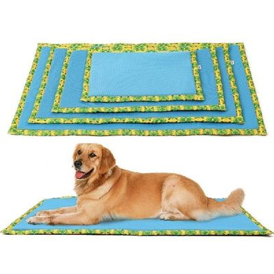 Summer Dog Cooling Mat Pet Sleeping Pads Non Slip Bottom