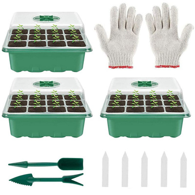 12 Hole Garden Seeds Plant Seeds Seedling Tray Nursery Pots