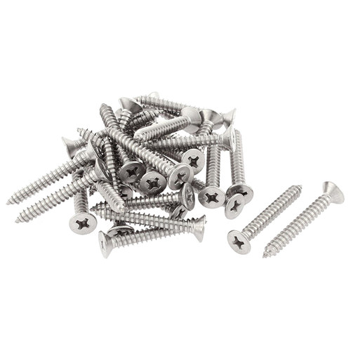 4.2mmx32mm Phillips Flat Head Self Tapping Screws 30 Pcs