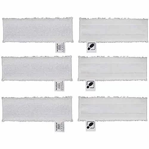 6 Pcs Microfiber Mop Cloth Pad For Karcher Easyfix SC 2, SC