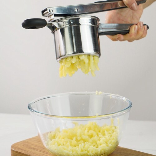 Hot Potato Ricer Potato Masher with 3 Interchangeable Discs
