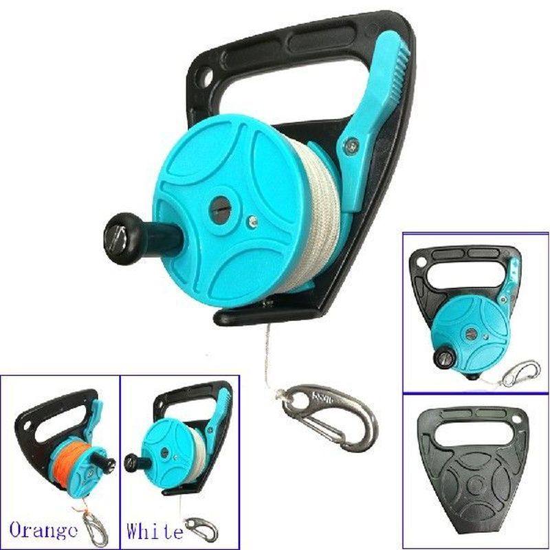 150ft 46m  scuba diving diver dive wreck reel with handle
