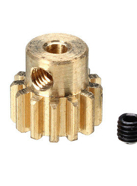 2pcs Motor Gear Copper 13T 1/16 RC Car Parts For Truggy Bugg